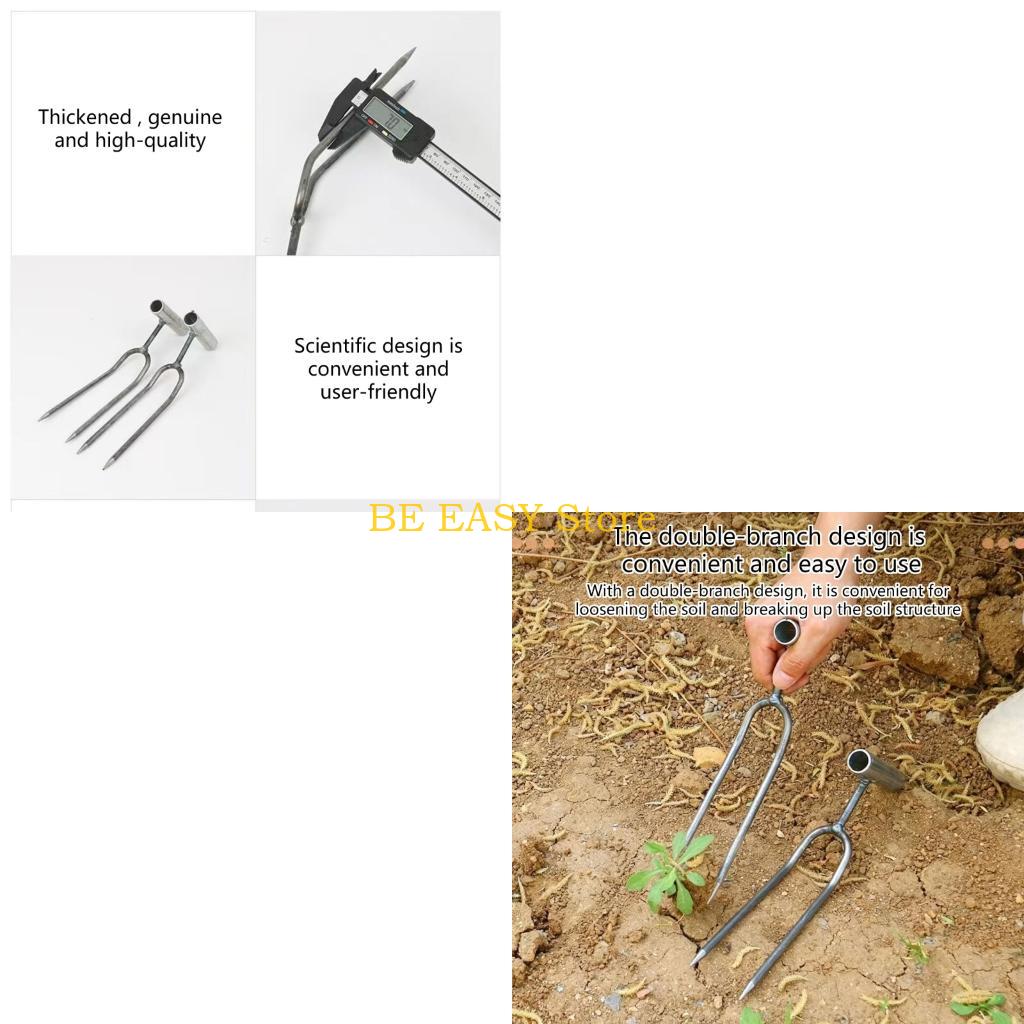 Gardening Tools Description - E28F Profesjonalne widły do ​​kopania żelaza