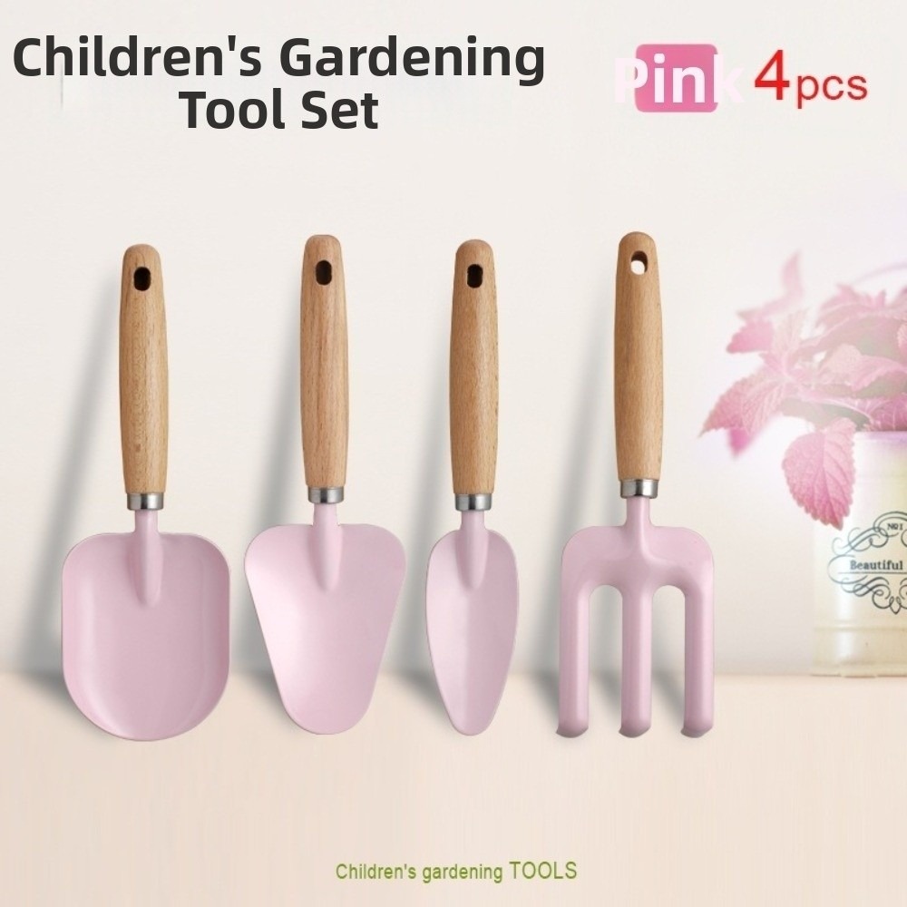 Gardening Tools Kit For Kids - Kolorowy zestaw narzędzi ogrodowych dla dzieci,