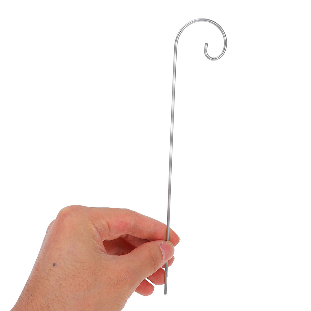 Plant Support Stake - 10 szt. Uniwersalnych metalowych haczyków ogrodowych