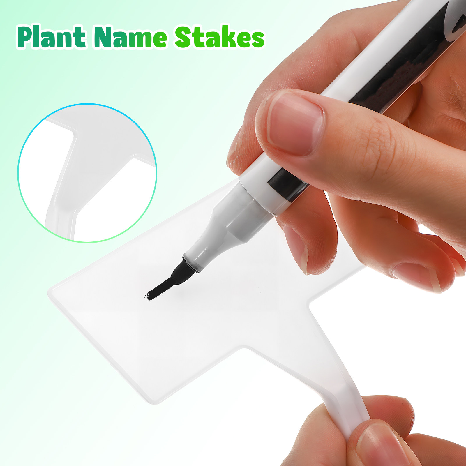 Gardening Tools With Names - 35 szt. plastikowych etykiet do oznaczania