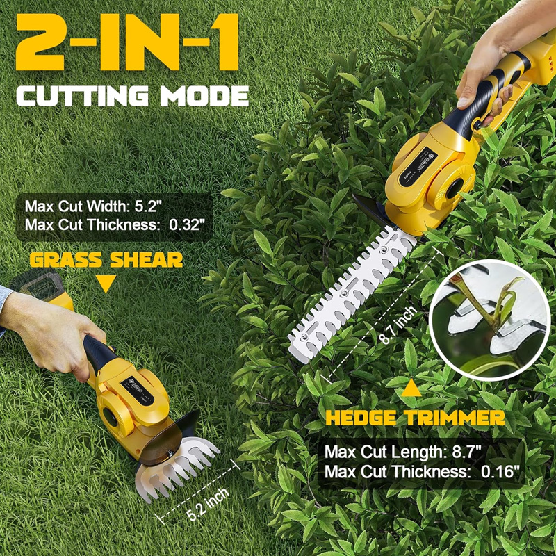 Elektryczna nożyca do żywopłot – Gardening Tools Battery Powered recenzja i cena