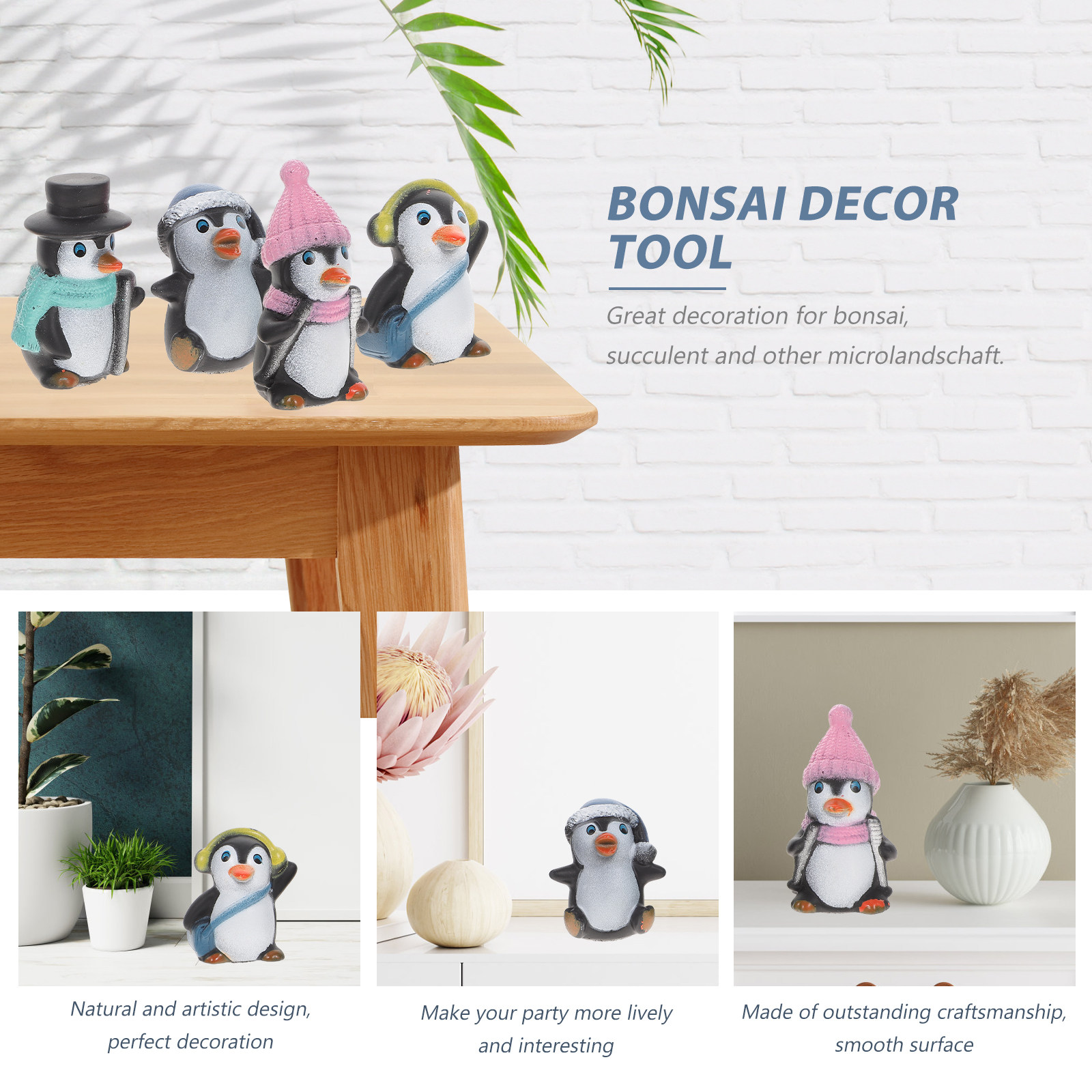 12 szt. Mini Pingwiny Dekoracy – Gardening Tools Gift Ideas recenzja i cena