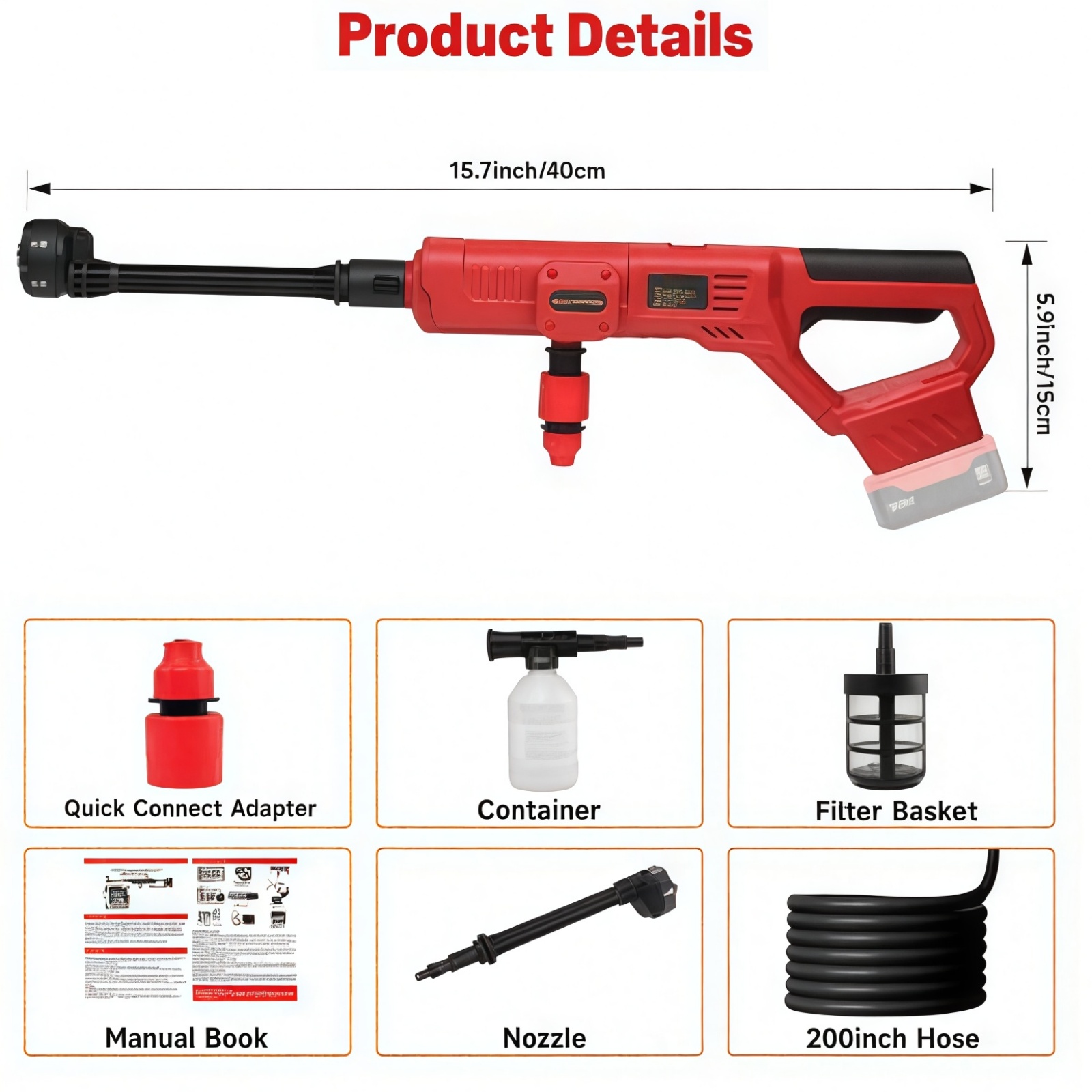 Bezprzewodowa myjka ciśnieniow – Gardening Tools Battery Powered recenzja i cena