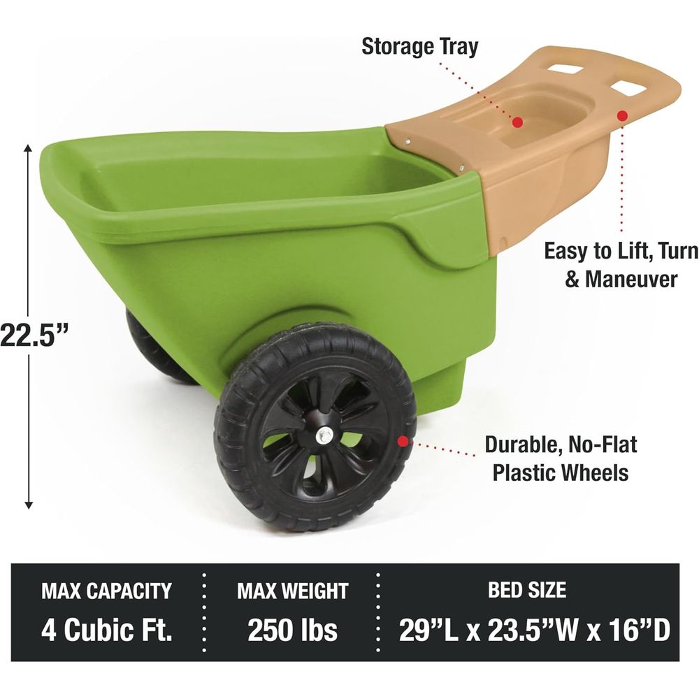Wytrzymała taczka z półką do p – Gardening Tools Made In Usa recenzja i cena