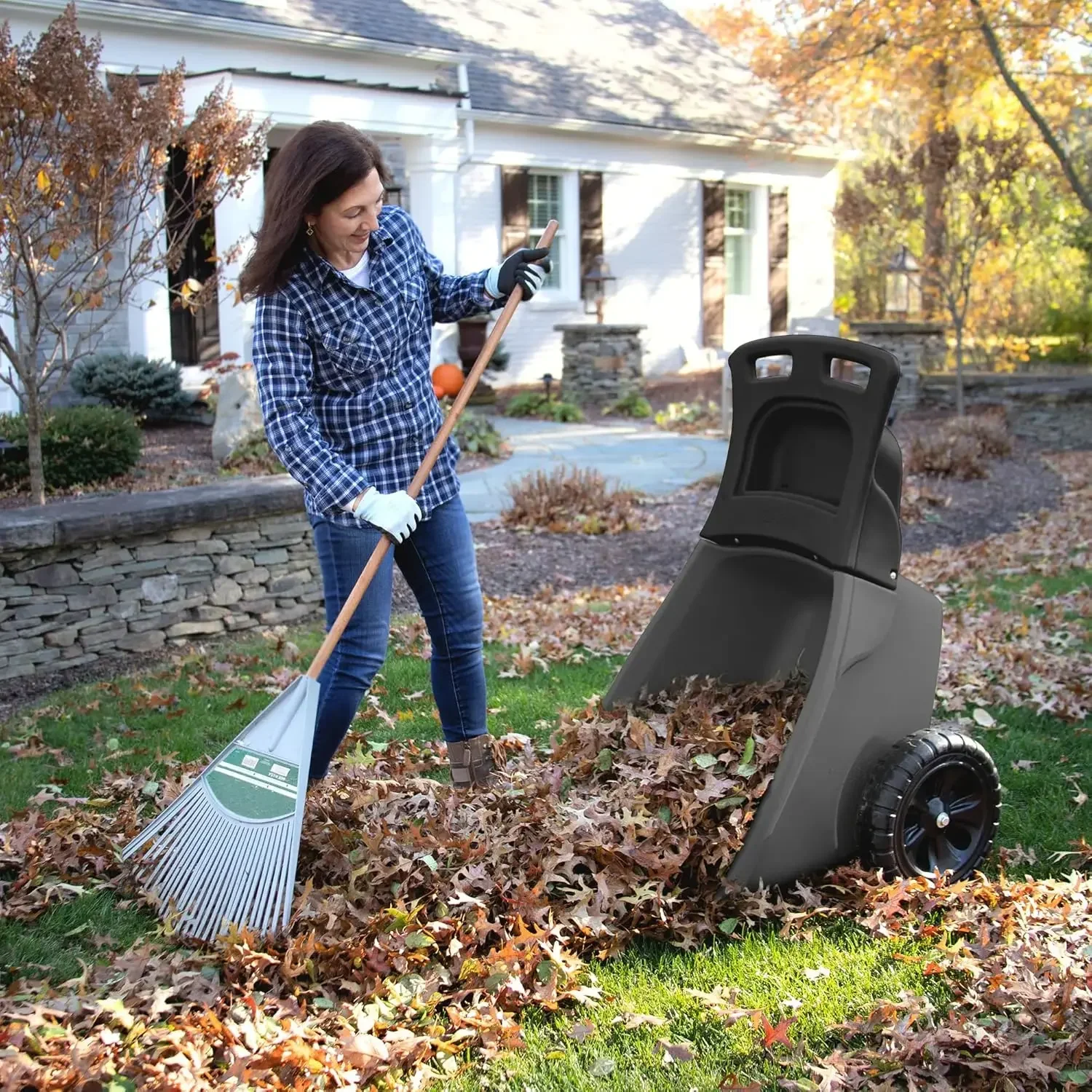 Wytrzymała taczka Easy Haul z  – Gardening Tools Made In Usa recenzja i cena