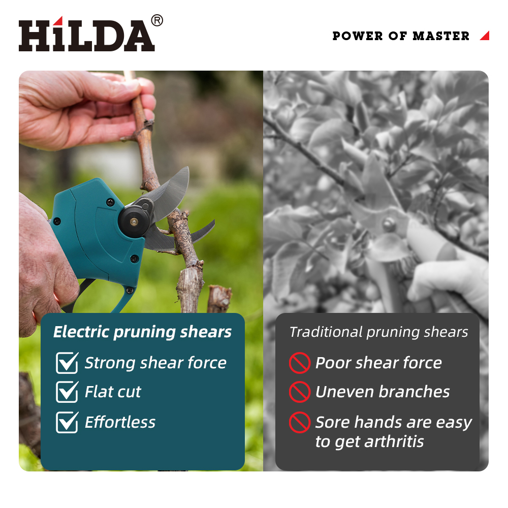 HILDA 18V Bezszczotkowe Akumul – Essential Gardening Tools recenzja i cena