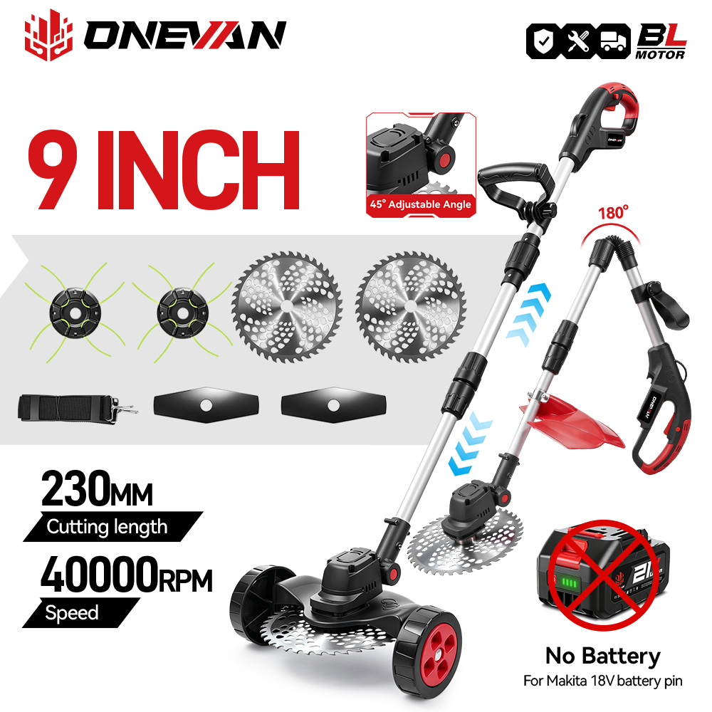 ONEVAN 9-calowa 40000RPM Bezsz – Gardening Tools Battery Powered recenzja i cena