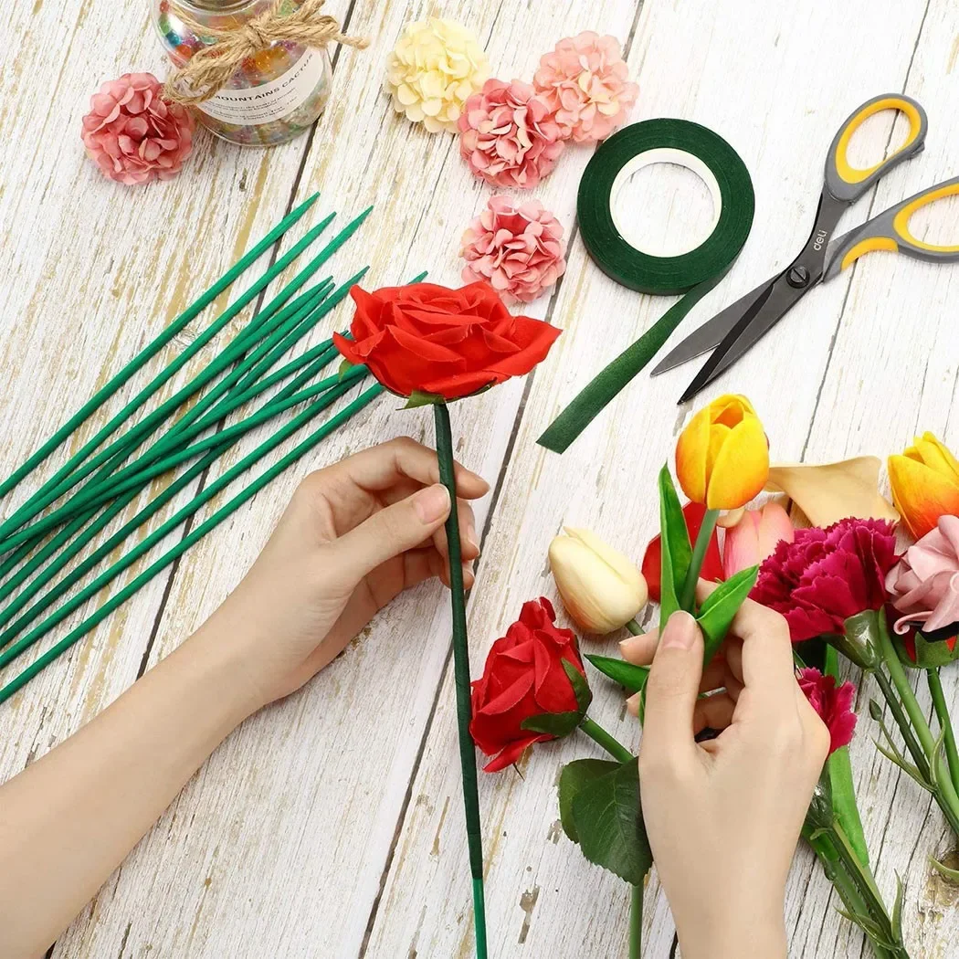 10szt 40cm Zielony Bambusowy S – Gardening Tools Wooden recenzja i cena