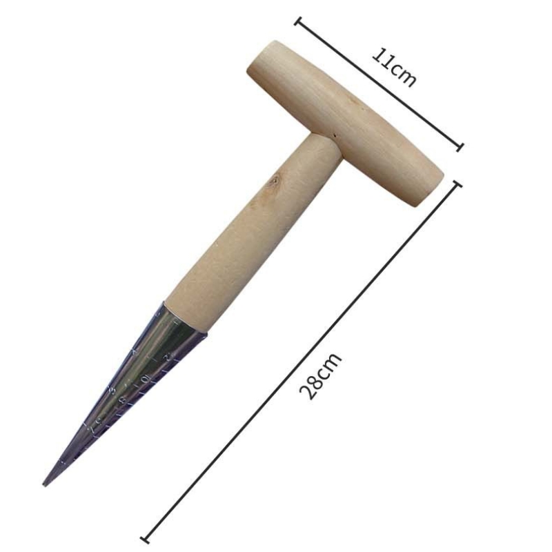 Ręczny dziurkacz ogrodowy z pr – Gardening Tools Wooden recenzja i cena