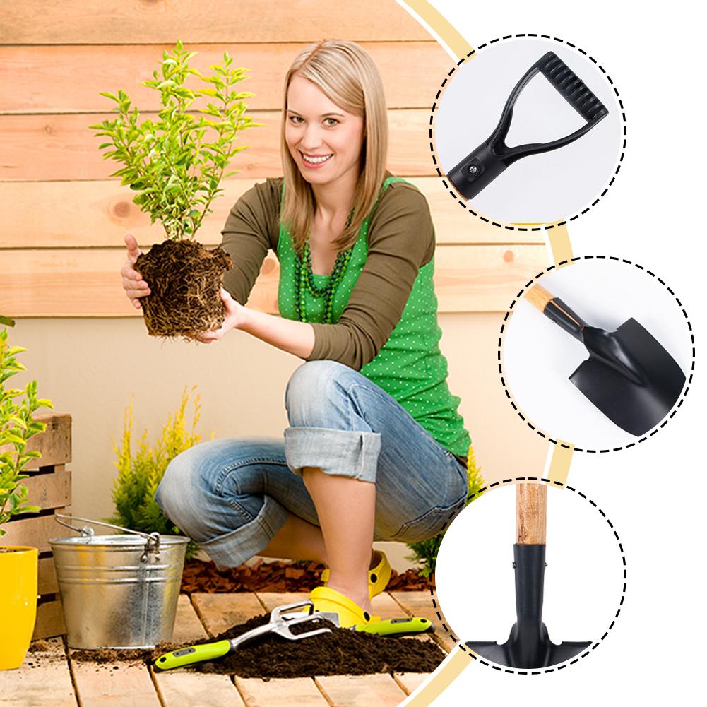 Łopatka ogrodowa 36 cm z drewn – Gardening Tools Kit For Kids recenzja i cena