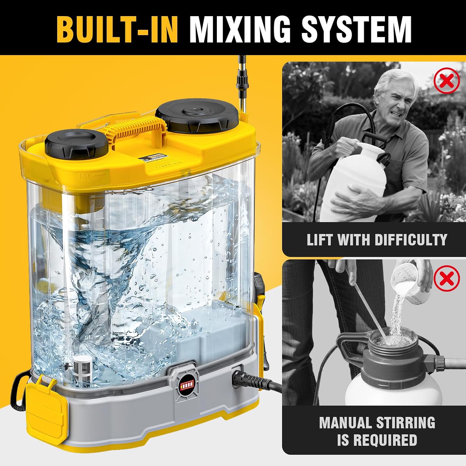 Opryskiwacz plecakowy zasilany – Gardening Tools Battery Powered recenzja i cena