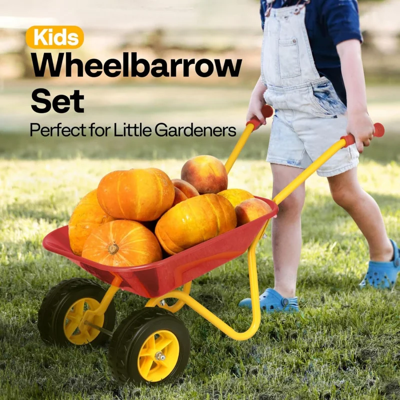 Taczka dla dzieci, wózek ogrod – Gardening Tools Toys recenzja i cena
