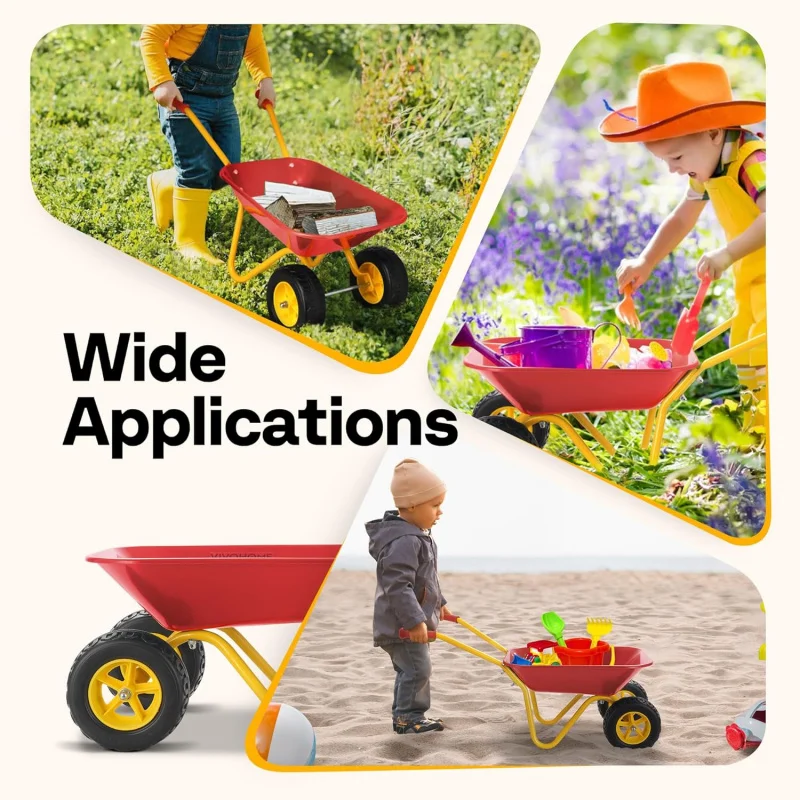 Taczka dla dzieci, wózek ogrod – Gardening Tools Toys recenzja i cena